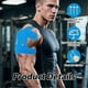thumbnail image 4 of Kinesiology Tape for Shoulder, Waterproof PreCut Strips, Sports Support (Blue) 10 Pack, 4 of 4