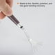 thumbnail image 4 of Uxcell 2 Piezas E3 Cuchillo de Paleta para Pintura de Acero Inoxidable Espátula de Arte Raspador Herramienta de Mezcla para Acrílico, 4 of 7