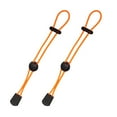 thumbnail image 2 of Correa de transporte para guantes de boxeo (par) con cordón elástico ajustable para viajes. naranja, 2 of 9