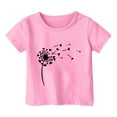 thumbnail image 4 of Otqutp Cute Animal Print Kids T-Shirt - Children Cotton O-Neck Short Sleeve Top,Unisex Casual Summer Outfit for Boys and Girls 4-12 Years, 4 of 4