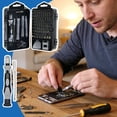 thumbnail image 6 of Precision Screwdriver Set 115 in 1 Multifunctional Repair Tool Kit Magnetic Bits for Smartphone Laptop Tablet and Electronic Device Maintenance, 6 of 6
