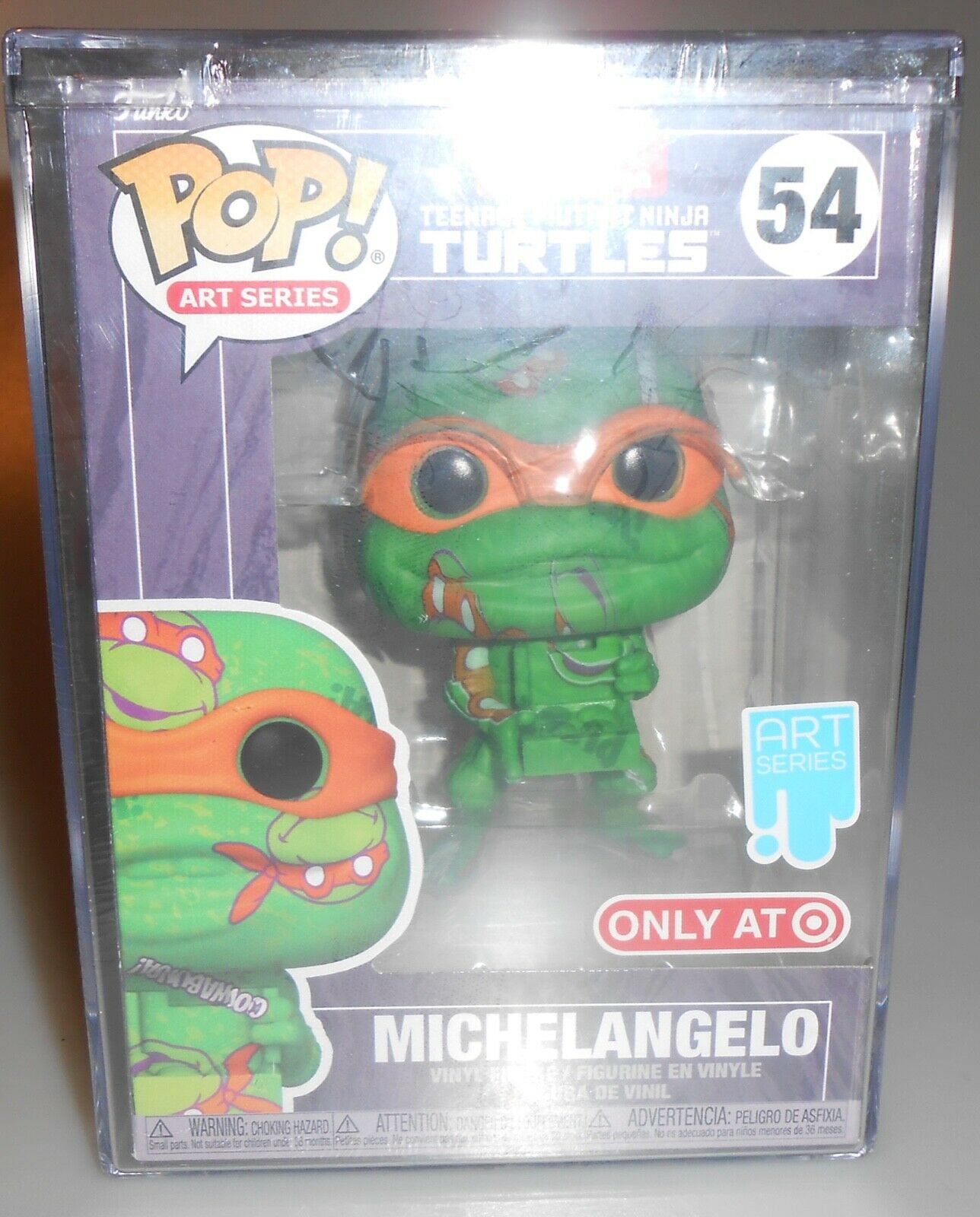 funko pop serie tv mutanti tartarughe ninja michaelangelo 56162