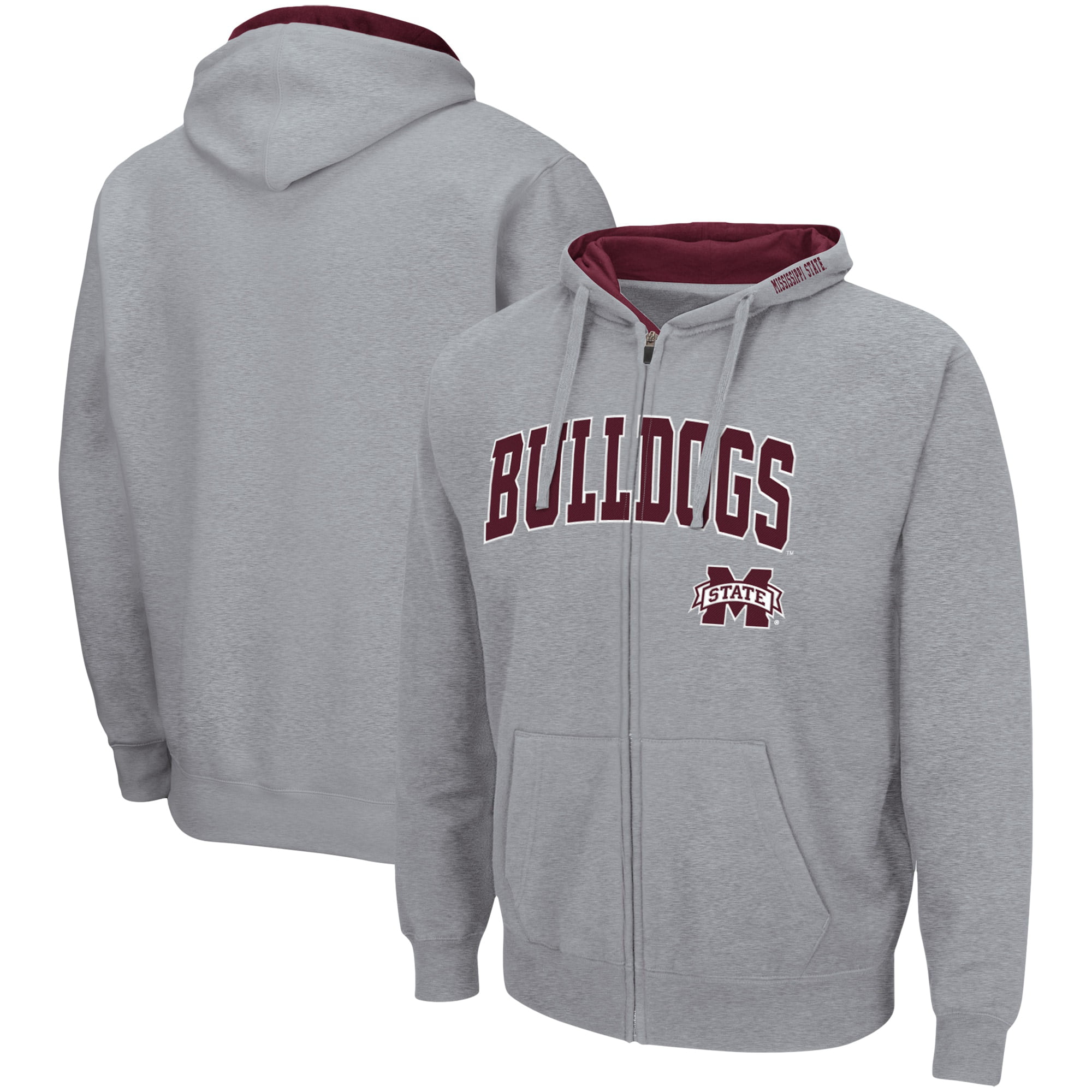 MISSOURI STATE BEARS KIDS TODDLERS GREY EMBROIDERED HOODED SWEATSHIRT NEW 
