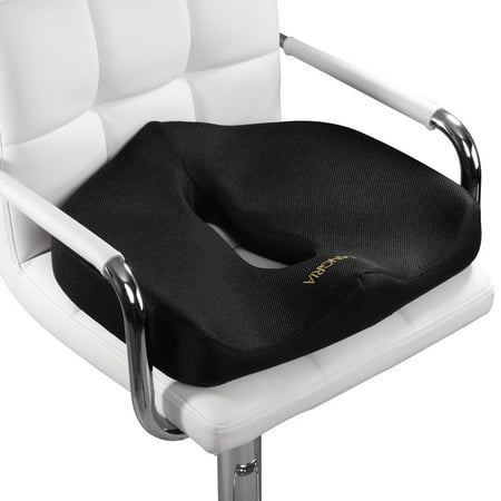 LANGRIA Office Chair Pillow Memory Foam Seat Cushion ...
