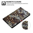 thumbnail image 2 of Dteck Flip Case for Lenovo Tab M10 HD 2nd Gen (TB-X306X) / Lenovo Smart Tab M10 HD 2nd Gen (TB-X306F) 10.1" Tablet, Anti-Scratch PU Leather Folio Shell Case with Auto Wake Sleep,10# Leopard, 2 of 6