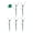 Green, variant on mdesiwst 1 Set Stackable Monstera Plant Support Houseplant Support Poles Indoor Outdoor Plants Stakes for Tall Potted Plants Pothos Philodendron