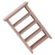 thumbnail image 4 of KAKOWELY Mini estantería de madera para muebles, estantería de simulación, adorno para casa en miniatura, 4 of 4