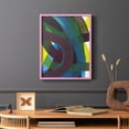 thumbnail image 6 of Cool Network II Framed Print in Pink Solid Wood Framed Print No Nail Hanging, 6 of 6