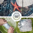 thumbnail image 5 of Nautical Anchor Shower Curtains for Bathroom Beach Coastal Shower Curtain Rustic Wooden Nautical Bathroom Decor Polyester Fabric-72''''x72'''', 5 of 6