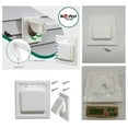 thumbnail image 5 of Cubierta de ventilación para secadora de doble puerta de 4 pulgadas, mejora del hogar, cubierta de ventilación para conductos, 5 of 5