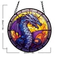 thumbnail image 2 of Atrapasueños, letrero para puerta, decoración colgante, búho, dragón malvado acrílico para decoración de ventanas, 2 of 9