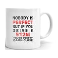 thumbnail image 1 of Nobody's Perfect Except FERRARI 512M Drive Coffee Tea Ceramic Mug Office Work Cup Gift 11oz, 1 of 3
