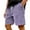 09# Purple, variant on HKYNLAG Pacificozy Mens Shorts, Mokaloha Men's Breathable Corduroy Drawstring Elastic Short, Vintage Casual with Side Pockets Army Green L