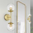Light Society Zeno Globe 2Light Wall Sconce