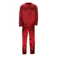 thumbnail image 6 of Family Matching Christmas Pajamas Silk Christmas Pjs Long Sleeve Pullover Sleepwear Holiday Top and Pajamas Pants Family Thanksgiving Pajamas, 6 of 9