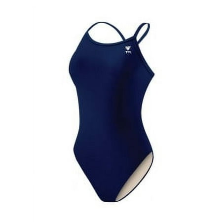 UPC: 0036702479240 | TYR Women s Solid Diamond Back-A One Piece Swimsuit Blue 34