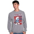 thumbnail image 5 of Arizona AZ Grand Canyon Cool Smurfs Long Sleeve TShirt Men Women Brisco Brands S, 5 of 6