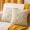 Beige Leaf, variant on Maple Leaf Fall Throw Pillow Covers 18"x18" Set of 2, Rust Red Farmhouse Decorative Pillow Covers for Autumn Harvest Holiday Accent Pillow Cases, Faux Fur Pillow Covers for Couch Bed Room