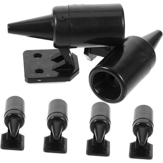  Deer whistles black 4pcs with Extra adhesive tapes Save A Deer  Whistles Deer Warning Devices universal for cars, suvs, trucks,  motorcycles, atvs, RVs, etc. : Automotive