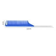 thumbnail image 2 of Rat Tail Combs Parting Comb: 3Pcs Rat Tail Comb Set, Long Steel Pin Rat Tail Teasing Comb, Hair Combs for Salon Hair Stylist, Tail Combs Metal ,Parting Combs for Women, 2 of 5