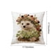 thumbnail image 2 of Funda de almohada con efecto 3D | Bonita funda de almohada bordada, 100 % algodón, suave y cómoda, ideal para decorar el hogar, dormitorio, sala de estar, decoración con, 2 of 7