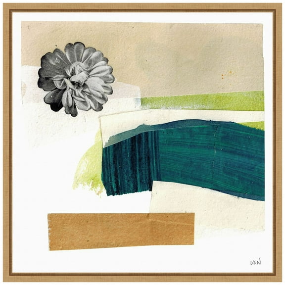 Amanti Art Day Beach I Framed Canvas Wall Art Print