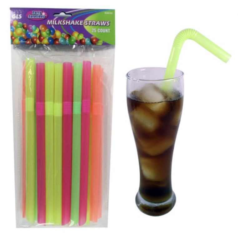 Milkshake Straws (75 count) Walmart Canada