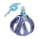 thumbnail image 4 of Arnés y correa para gatos, ajustable para paseos, para gatitos grandes y pequeños Azul, 4 of 9