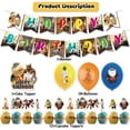 thumbnail image 2 of 32-Piece For The Bad Guys Cartoon-Themed Party Decoration Set – Includes Banner, Cake Topper, 12 Cupcake Toppers, and 18 Balloons for Festive Celebrations, 2 of 4