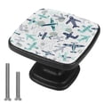thumbnail image 1 of 4 Pcs Cabinet Handle Drawer Pulls Cartoon Plane Pattern Knobs with Screws Square Furniture Office Cabinet Knob Decoration, 1 of 7