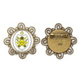 thumbnail image 1 of Broche de flores Unbranded emblema nacional Malasia 3.8 cm, 1 of 3