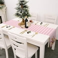 thumbnail image 4 of Binwennn Easter Bunny Egg Pattern Linen Print Kitchen Dining Room Insulated Decorative Placemat（A） Rectangle Table Satin Table Runners Packs of 10 Table Runners 48 Inches Custom Table Linen Table, 4 of 7
