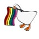 thumbnail image 1 of Ganso de solapa animal, regalos de insignias de broche de metal, 1 of 7