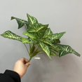 thumbnail image 5 of Garden Decoration Of Wall In Living Room Of Imitation Spring Rain Leaf 58cm, 5 of 5