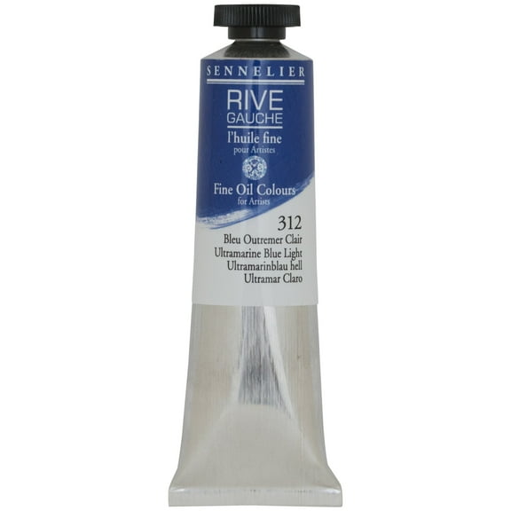 Sennelier Rive Gauche Oil Paint, 40ml, Ultramarine Blue Light