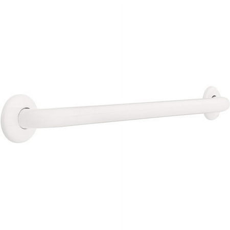 Peerless 24" Concealed Mount Grab Bar, White