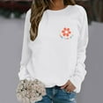 thumbnail image 6 of In My Cool Aunt Era Sweatshirts for Women Fall Winter Long Sleeve Crewneck Auntie Sweatshirt Pullover Tops, 6 of 8
