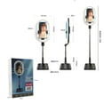 thumbnail image 3 of 360°Rotation Auto Face Tracking Phone Mount 19‑3.6in Adjustment Light for Selfie, 3 of 4