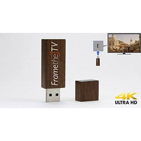 FrameTheTV 4k Video Content - Thomas Cole's Course of Empire and Voyage of Life Series on a USB Drive for Your 4k UHD TV