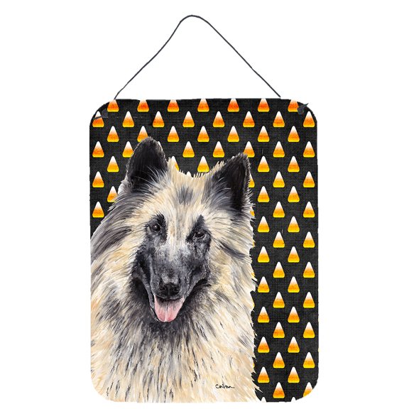 Belgian Tervuren Candy Corn Halloween Portrait Wall or Door Hanging Prints