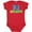 Red, variant on Inktastic DJ in Training Boys or Girls Baby Bodysuit