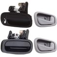 thumbnail image 3 of CCIYU Door Handles fit for 1998-2002 for Toyota Corolla Exterior Interior Passenger Side(4pcs), 3 of 3