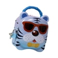 thumbnail image 4 of Esquirla Tiger Piggy Bank Money Box New Year Gift Tin Plate Tiger Money Box Gift Piggy Bank for Learning Storage Baby Shower, 4 of 7
