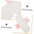 thumbnail image 4 of TOVINANNA 6 Pcs Doublures de Serviettes Hygiéniques Portables Serviettes Hygiéniques Lavables sous-Vêtements Menstruels pour Femmes, 4 of 8