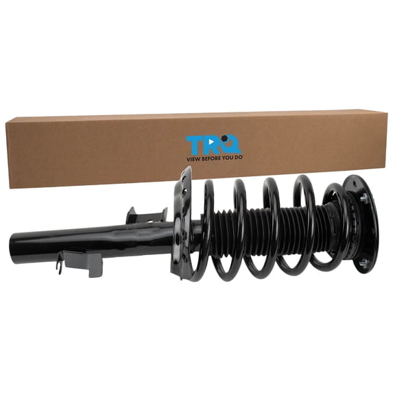 TRQ Front Left Complete Strut & Coil Spring Assembly Drivers Side Fits Select 2010-2016 Volvo XC60