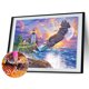 thumbnail image 2 of Cuadros Decorativos Taladro redondo completo, pintura de diamantes, paisaje de faro junto al mar, dibujo de mosaico Sywqhk Nuevos Originales, 2 of 9