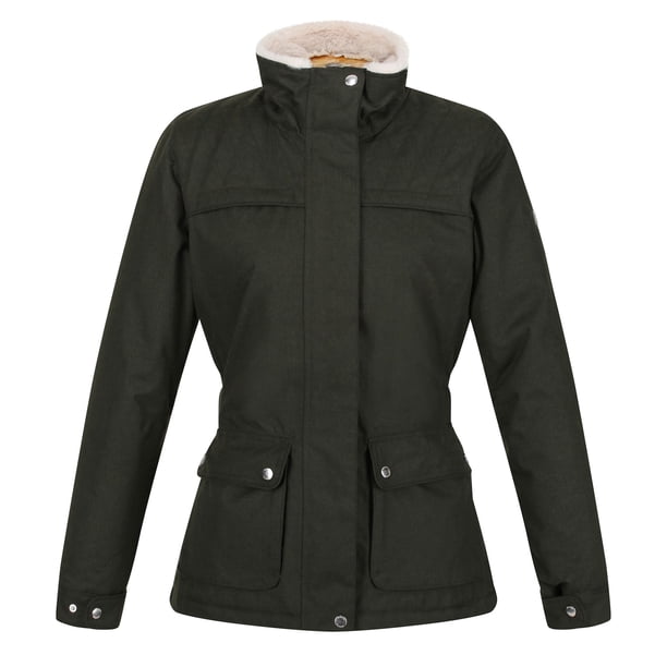 Regatta - Chaqueta Acolchada Linnette para Mujer (Caqui Oscuro) Regatta UTRG7080_darkkhaki