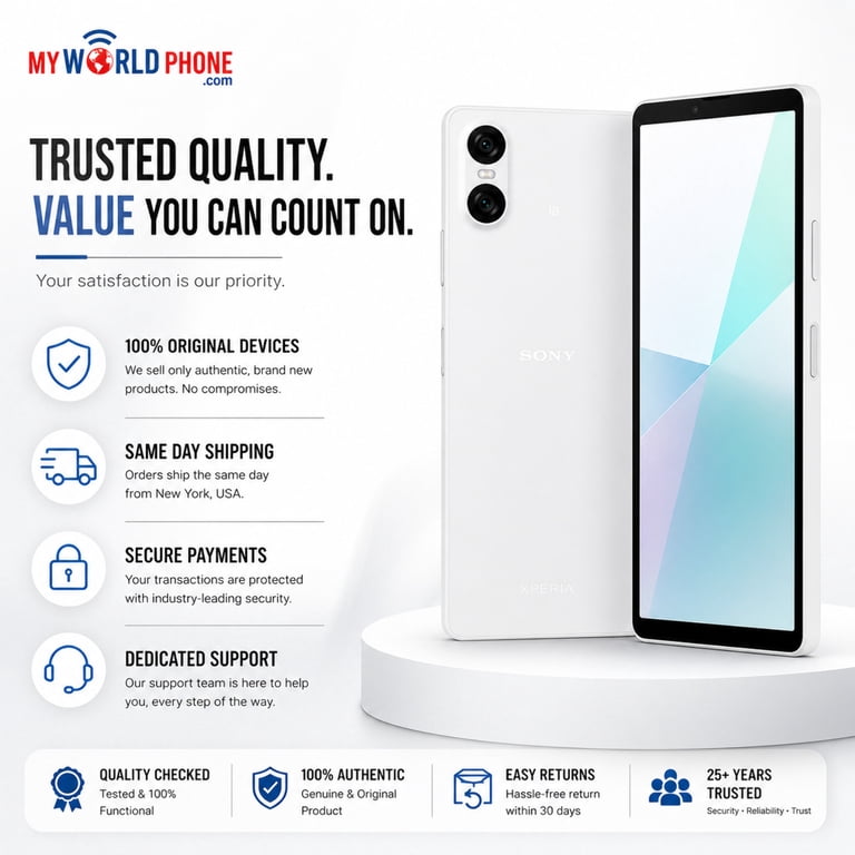 Sony Xperia 10 VI 5G XQ-ES72 128GB ROM 8GB RAM Dual SIM GSM