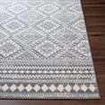 thumbnail image 6 of Mark&Day Area Rugs, 6x9 Best Global Medium Gray Area Rug, Grey White Carpet for Living Room, Bedroom or Kitchen (6'7" x 9'), 6 of 7