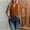 Coffee, variant on GZWYHT Women's Button Down Vest Corset Vest Fashion Casual Tops Plus Size Women's Sleeveless Vest Women's Linen Suit Vest Business Casual Blue L
